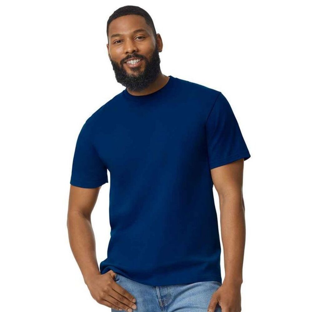 Gildan Unisex Adult Cotton Lightweight T-Shirt / Navy
